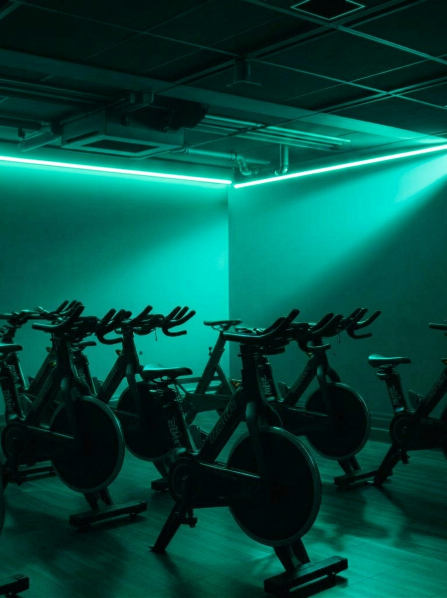 Le studio Biking du KOMEX Gym Club